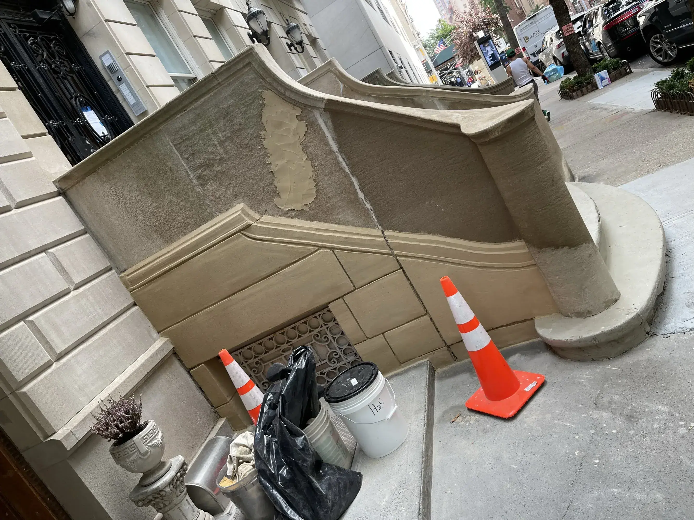 Decorative Stone Installation